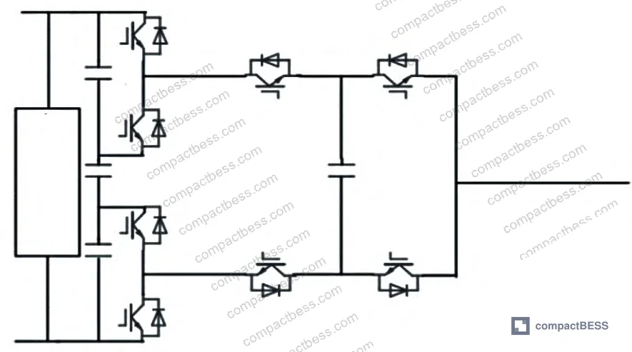 Figure 11: Novel Zeta-based flying capacitor multilevel PCS — basic unit structure
