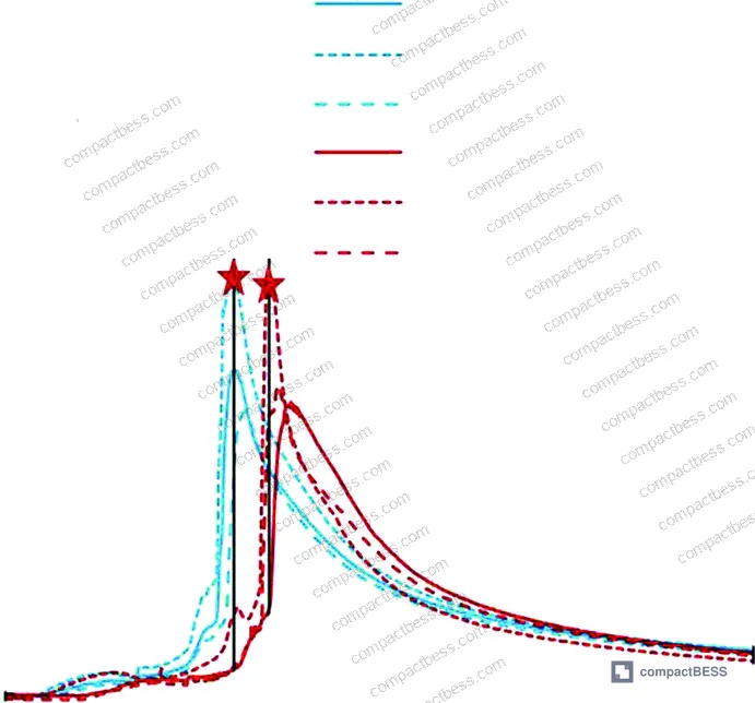 Figure 9: Peak temperature and thermal runaway onset timing comparison between hydrocarbon oil and silicone oil immersion scenarios