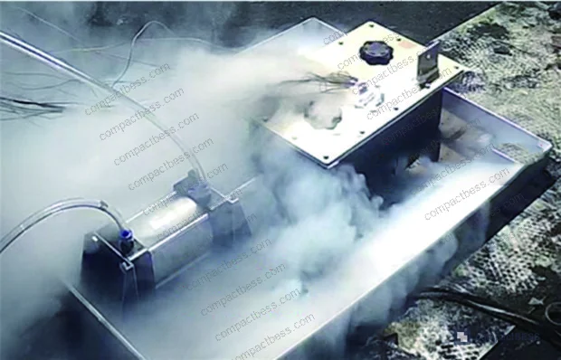Figure 16: Full test site documentation of the immersion module after nail penetration — only Cell 2 affected